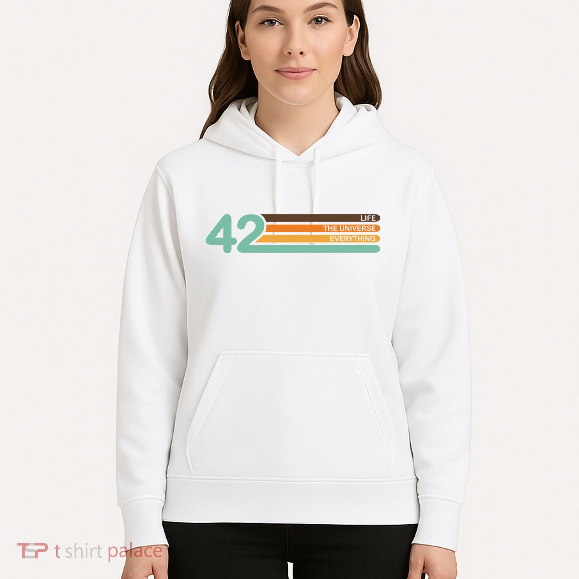 42 The Meaning Of Life Universe Everything Retro Hoodie