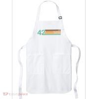 42 The Meaning Of Life Universe Everything Retro Apron thumb 0