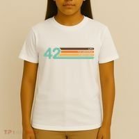 42 The Meaning Of Life Universe Everything Retro T-Shirt thumb 4