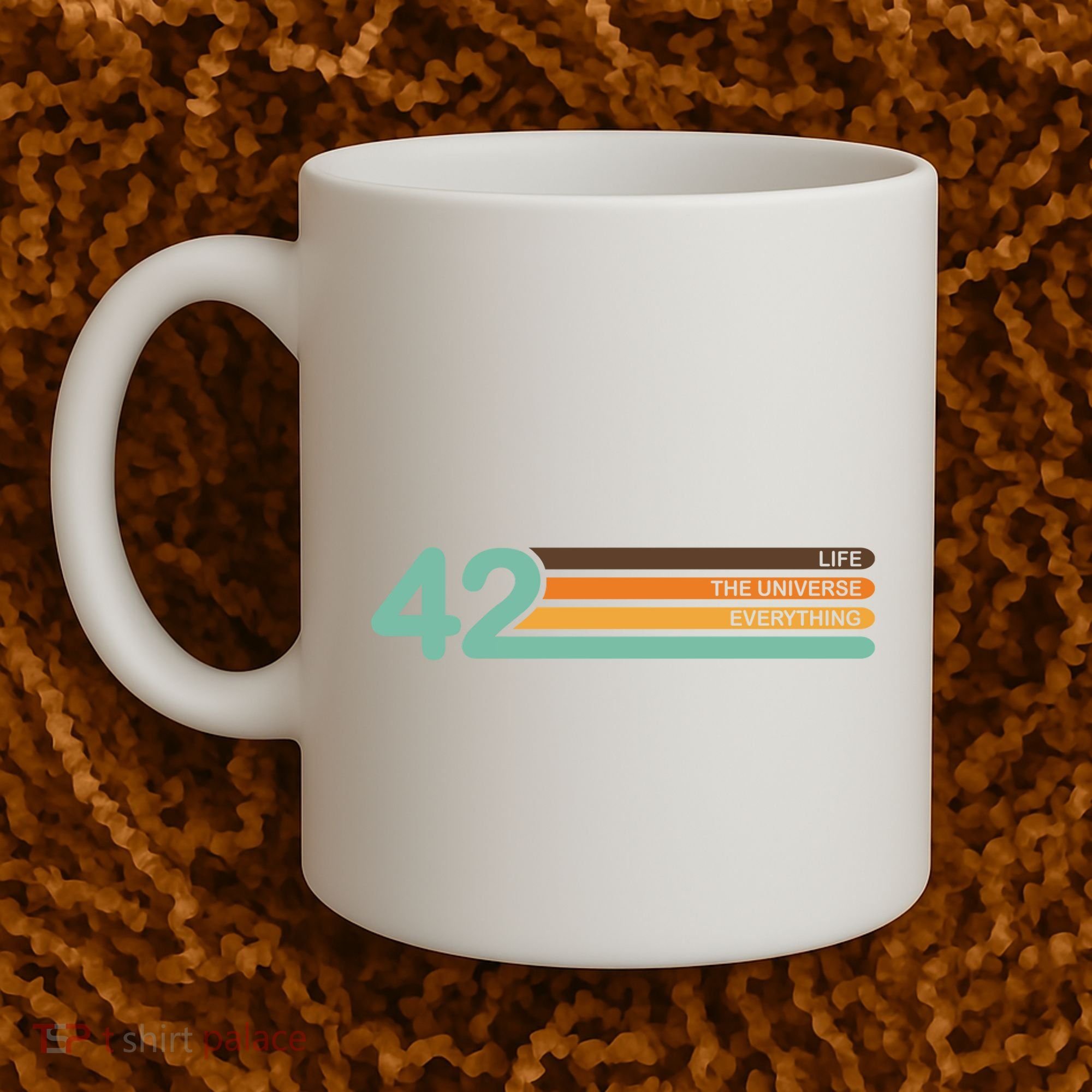 42 The Meaning Of Life Universe Everything Retro Coffee Mug