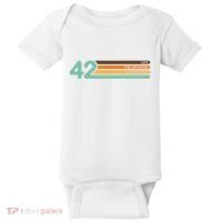 42 The Meaning Of Life Universe Everything Retro Baby Bodysuit thumb 0