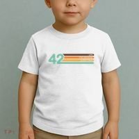 42 The Meaning Of Life Universe Everything Retro Toddler T-Shirt thumb 2