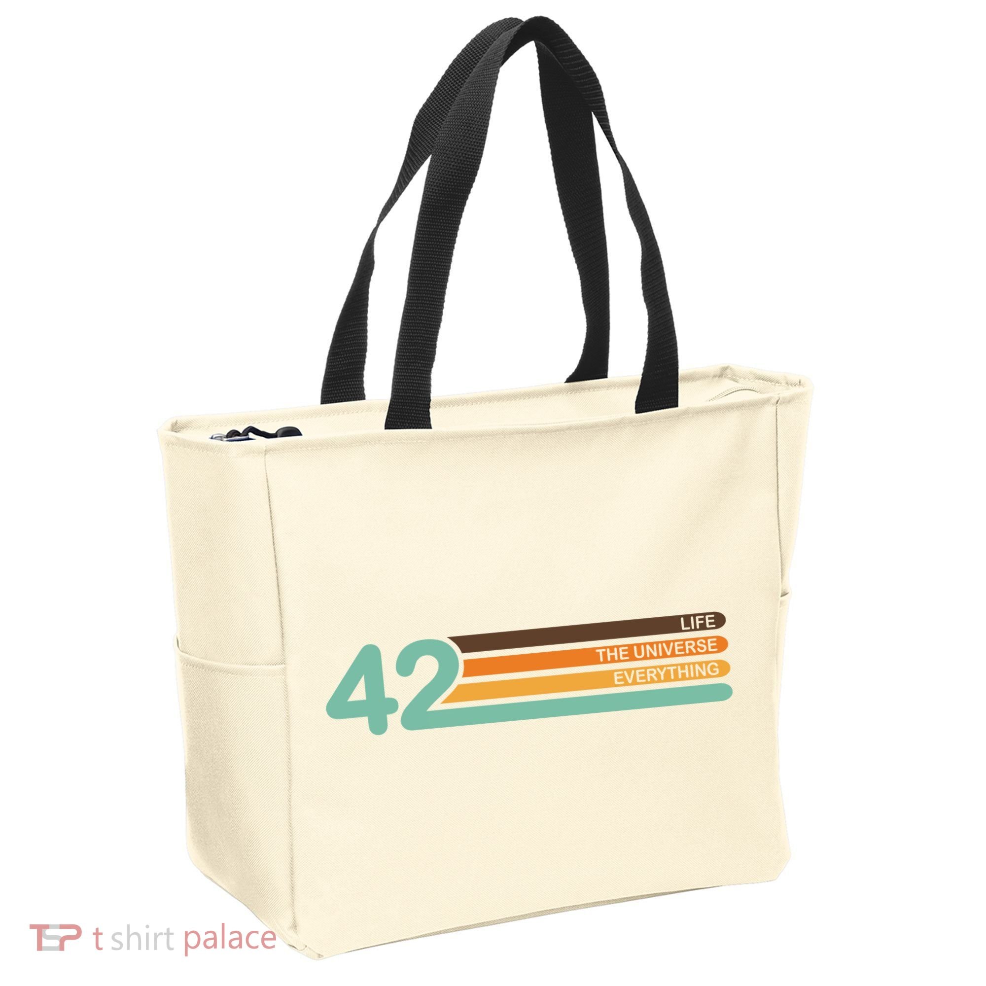 42 The Meaning Of Life Tote Bag