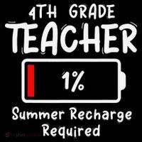 4th-Grade Teacher Summer Recharge Required Last Day School Coffee Mug thumb 5