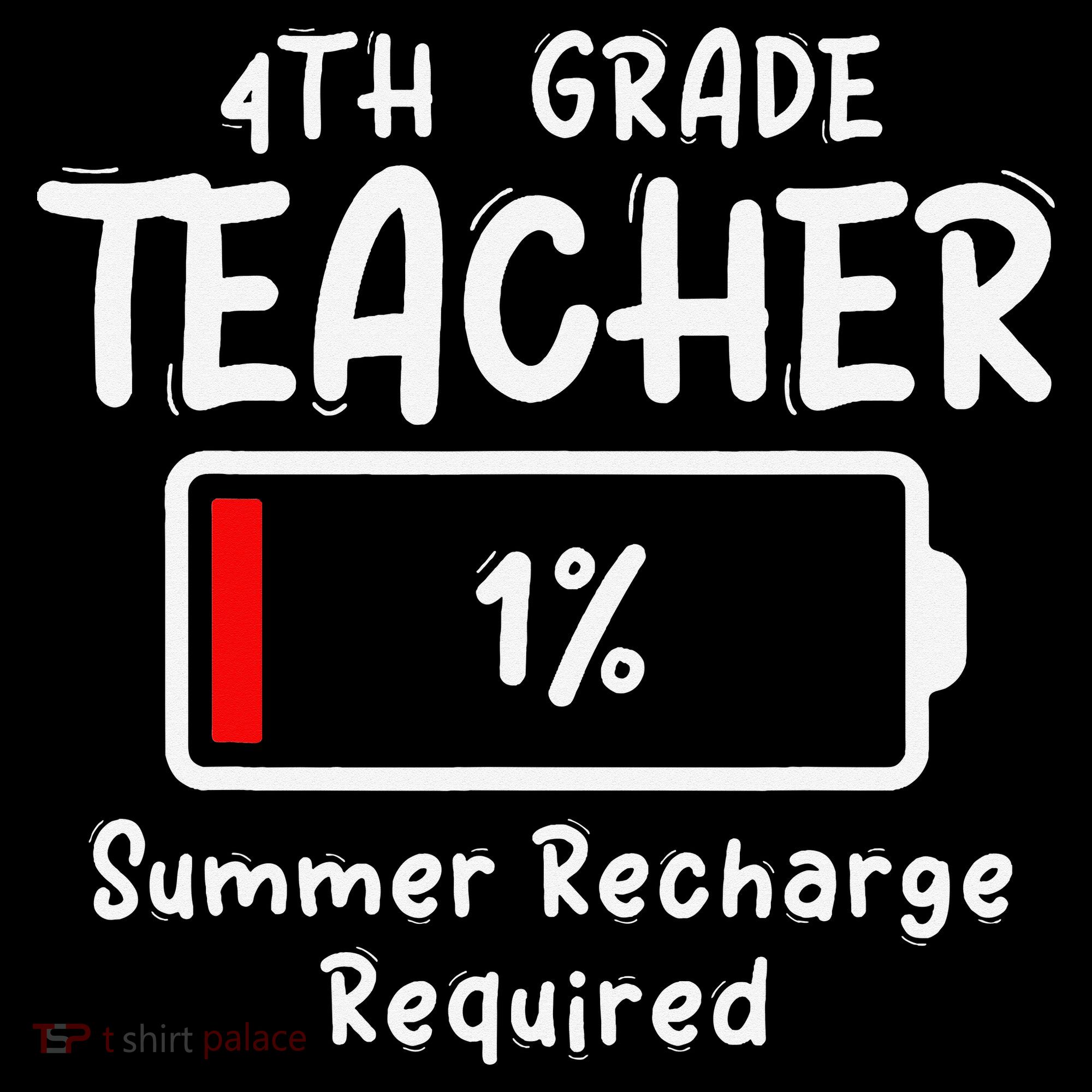 4th-Grade Teacher Summer Recharge Required Last Day School Women's Hoodie