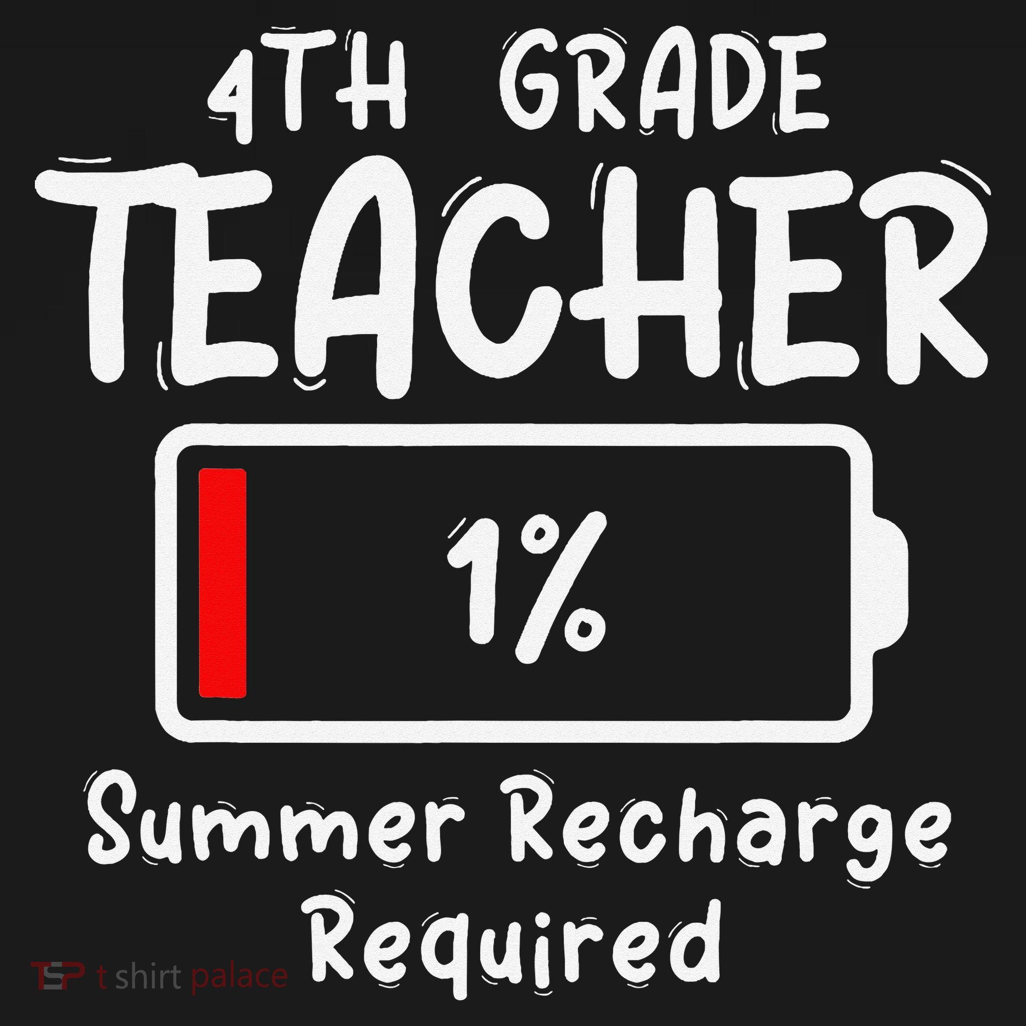 4th-Grade Teacher Summer Recharge Required Last Day School Women's Tank Top
