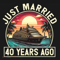 40th Wedding Anniversary Cruise Couples Matching Cruise Trip Sweatshirt thumb 3
