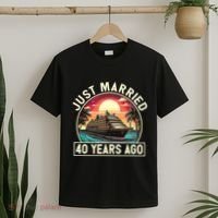 40th Wedding Anniversary Cruise Couples Matching Cruise Trip T-Shirt thumb 2