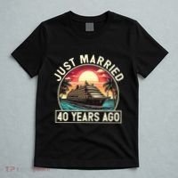 40th Wedding Anniversary Cruise Couples Matching Cruise Trip T-Shirt thumb 5