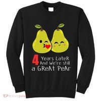 4th Wedding Anniversary Gifts Funny Couples Sweatshirt thumb 0