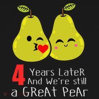 4th Wedding Anniversary Gifts Funny Couples Women's Hoodie thumb 2