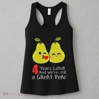 4th Wedding Anniversary Gifts Funny Couples Women's Tank Top thumb 3