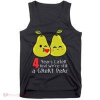 4th Wedding Anniversary Gifts Funny Couples Tank Top thumb 0