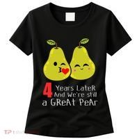 4th Wedding Anniversary Gifts Funny Couples Women's T-Shirt thumb 0