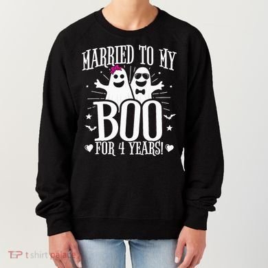4th Wedding Anniversary October 4th Anniversary Women's Sweatshirt