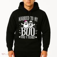 4th Wedding Anniversary October 4th Anniversary Hoodie thumb 2