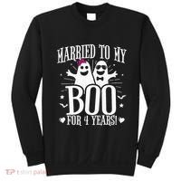 4th Wedding Anniversary October 4th Anniversary Sweatshirt thumb 0