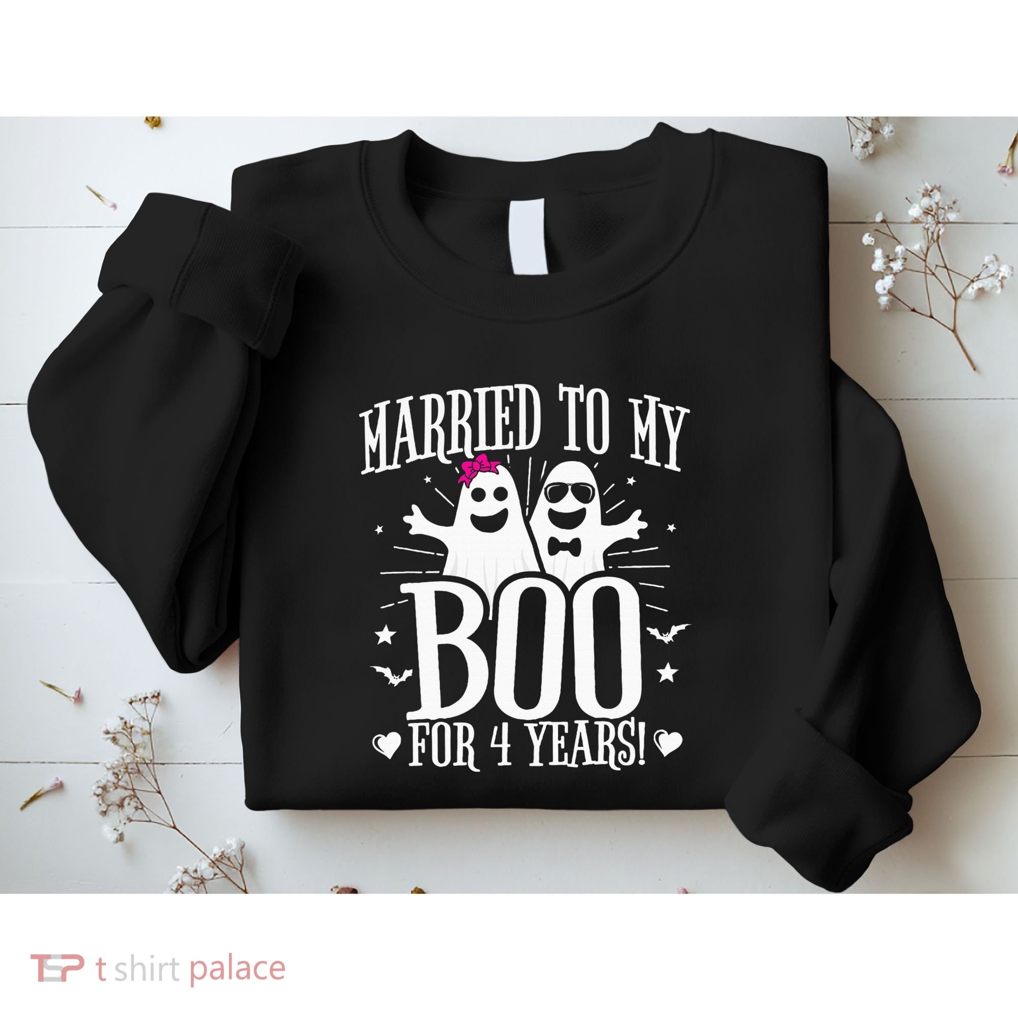 4th Wedding Anniversary October 4th Anniversary Sweatshirt