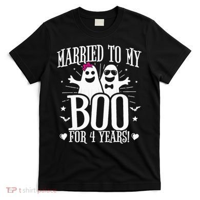 4th Wedding Anniversary October 4th Anniversary T-Shirt