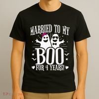 4th Wedding Anniversary October 4th Anniversary T-Shirt thumb 3