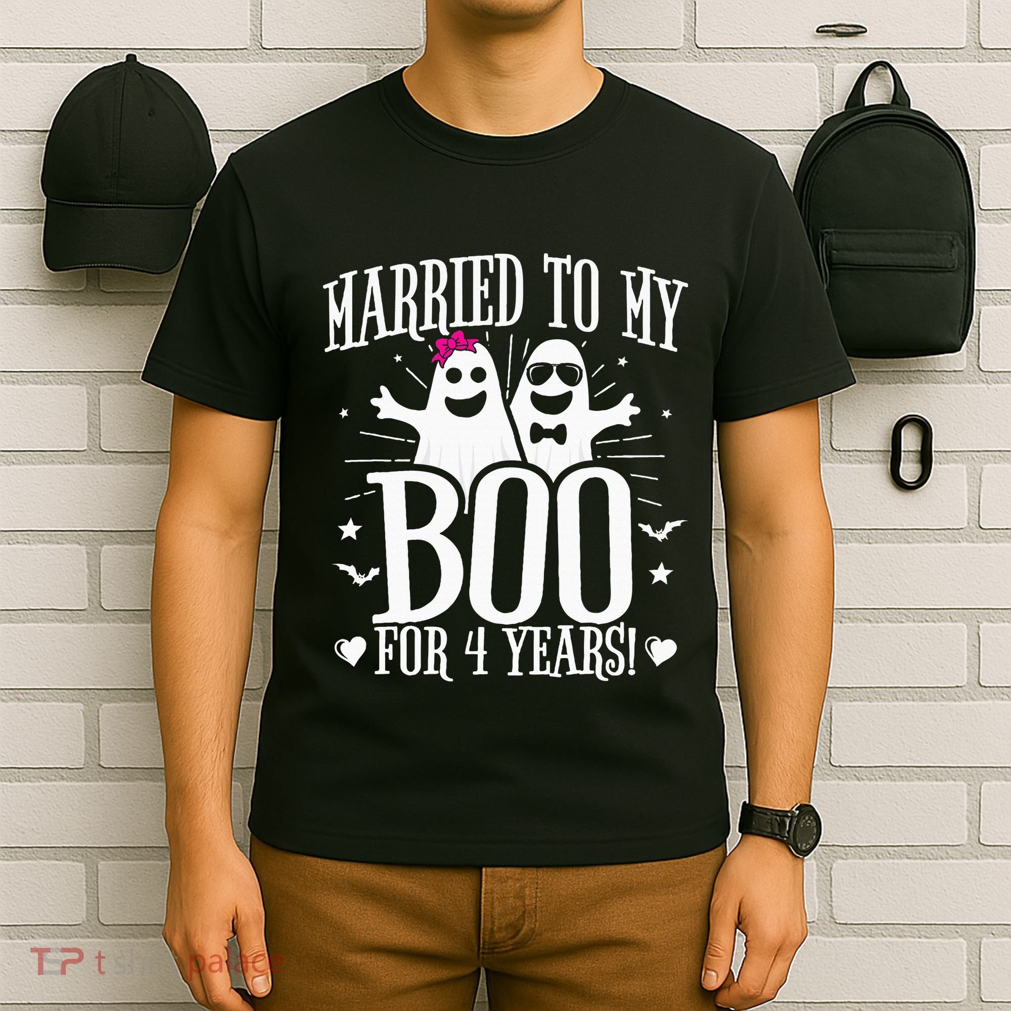 4th Wedding Anniversary October 4th Anniversary T-Shirt