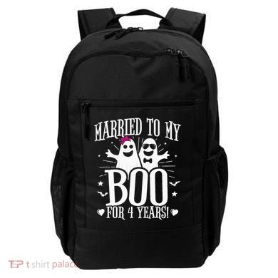 4th Wedding Anniversary October 4th Anniversary Backpack