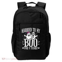 4th Wedding Anniversary October 4th Anniversary Backpack thumb 0