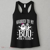 4th Wedding Anniversary October 4th Anniversary Women's Tank Top thumb 3