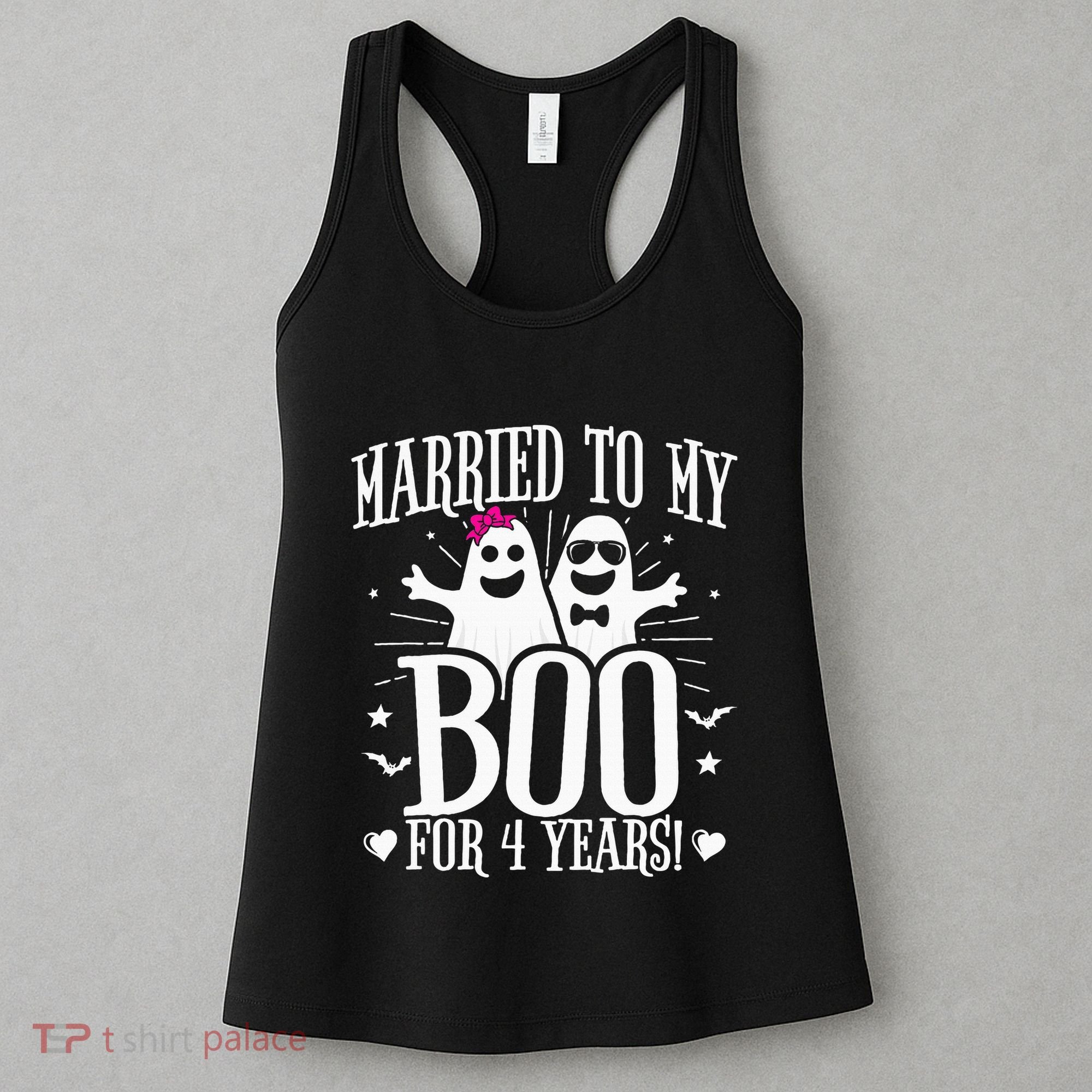 4th Wedding Anniversary October 4th Anniversary Women's Tank Top
