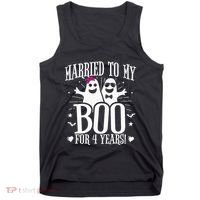 4th Wedding Anniversary October 4th Anniversary Tank Top thumb 0