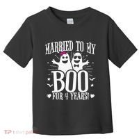 4th Wedding Anniversary October 4th Anniversary Toddler T-Shirt thumb 0