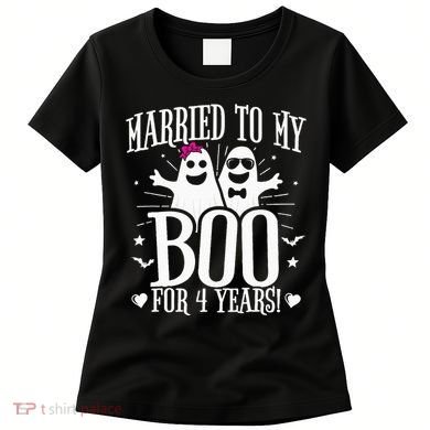 4th Wedding Anniversary October 4th Anniversary Women's T-Shirt