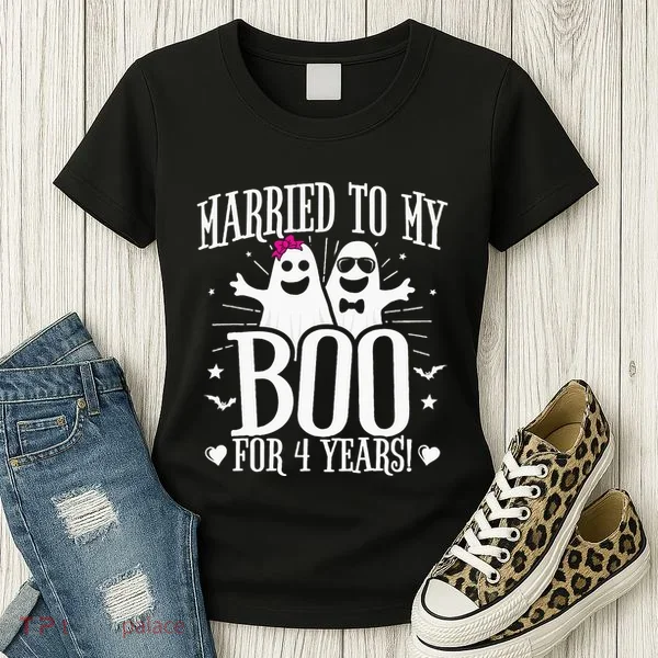 4th Wedding Anniversary October 4th Anniversary Women's T-Shirt