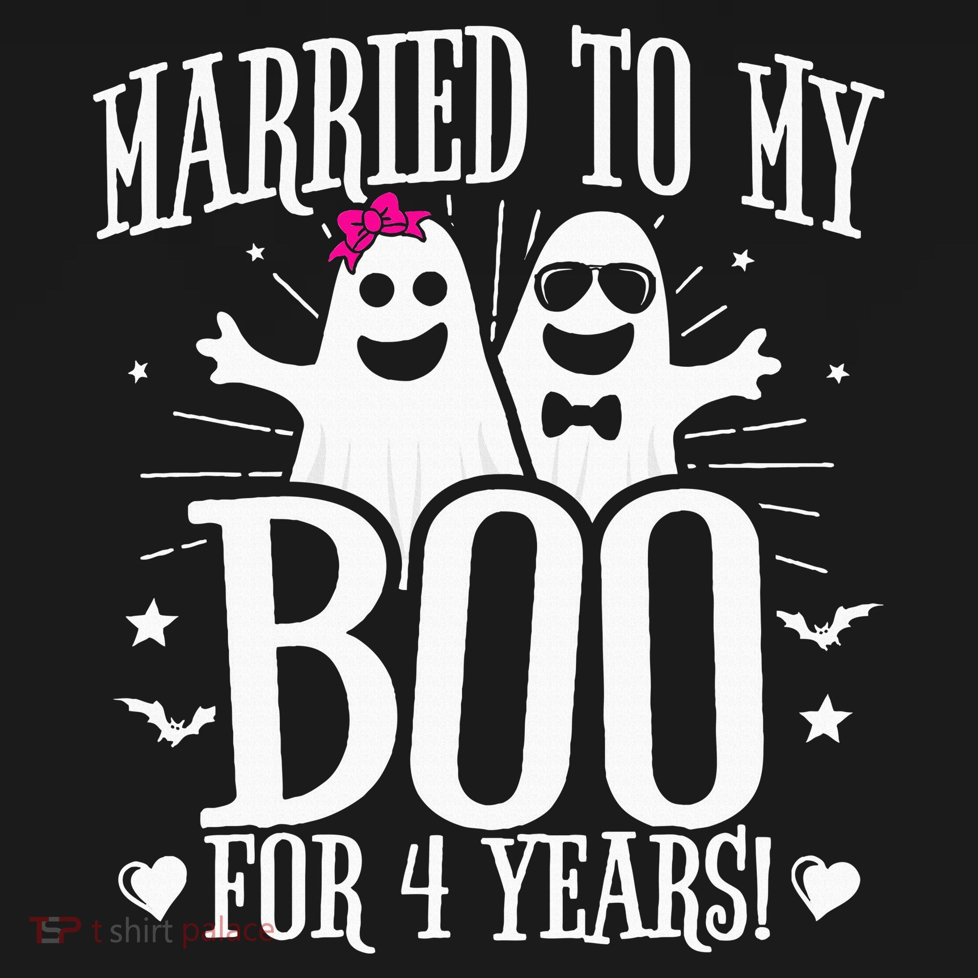 4th Wedding Anniversary October 4th Anniversary Kids T-Shirt