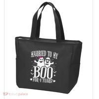 4th Wedding Anniversary October 4th Anniversary Tote Bag thumb 3