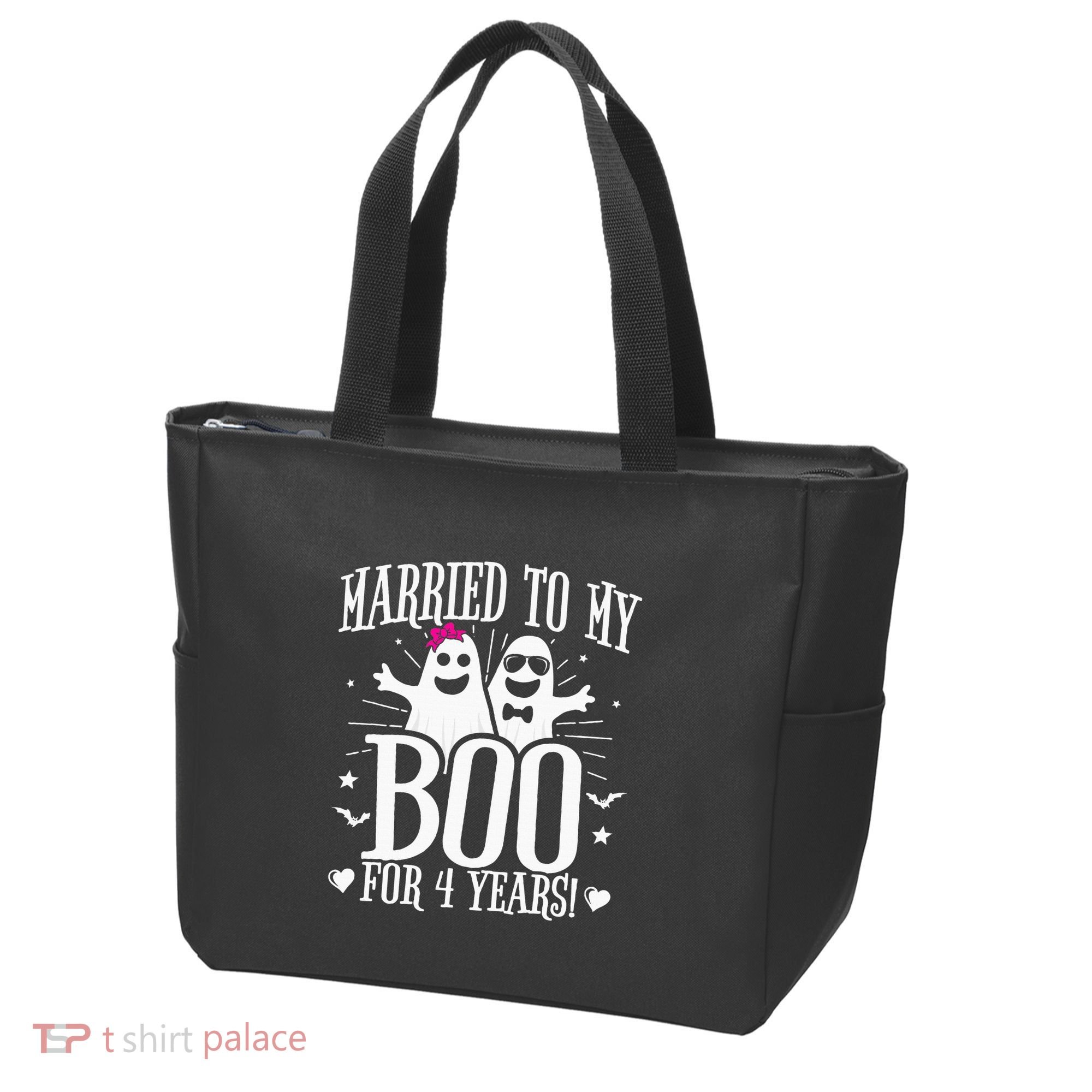 4th Wedding Anniversary October 4th Anniversary Tote Bag