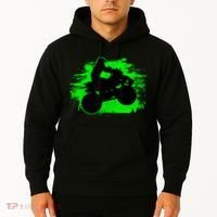 4 Wheeler Quad Bike ATV Riding Gift Men Hoodie thumb 2