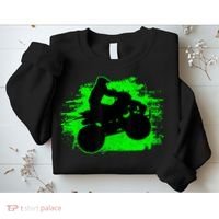 4 Wheeler Quad Bike ATV Riding Gift Men Sweatshirt thumb 2