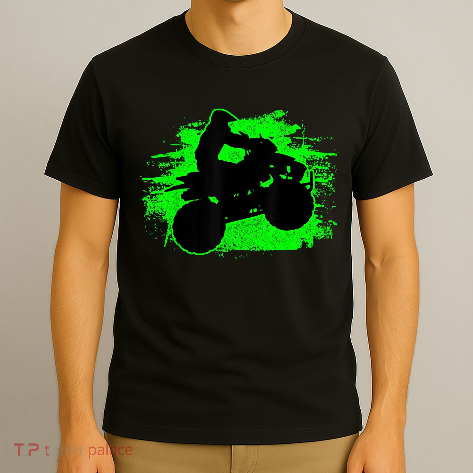 4 Wheeler Quad Bike ATV Riding Gift Men T-Shirt