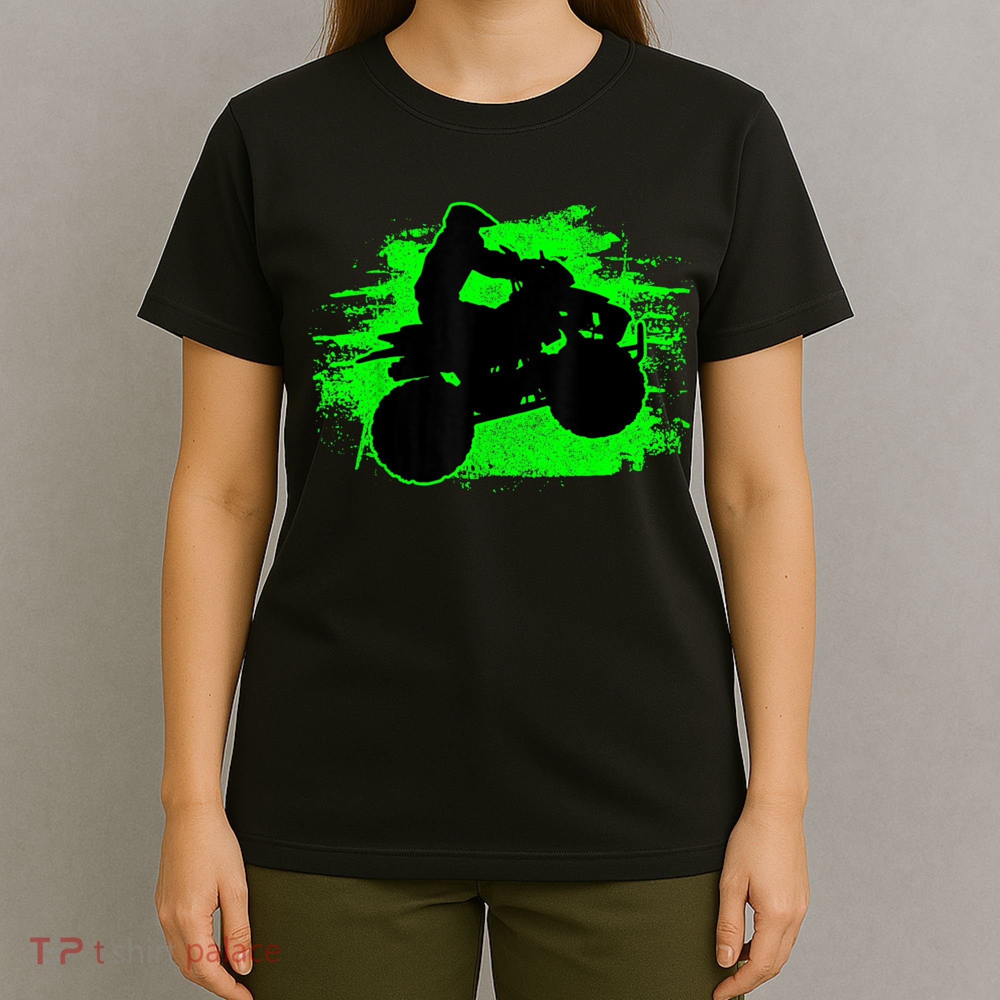 4 Wheeler Quad Bike ATV Riding Gift Men T-Shirt