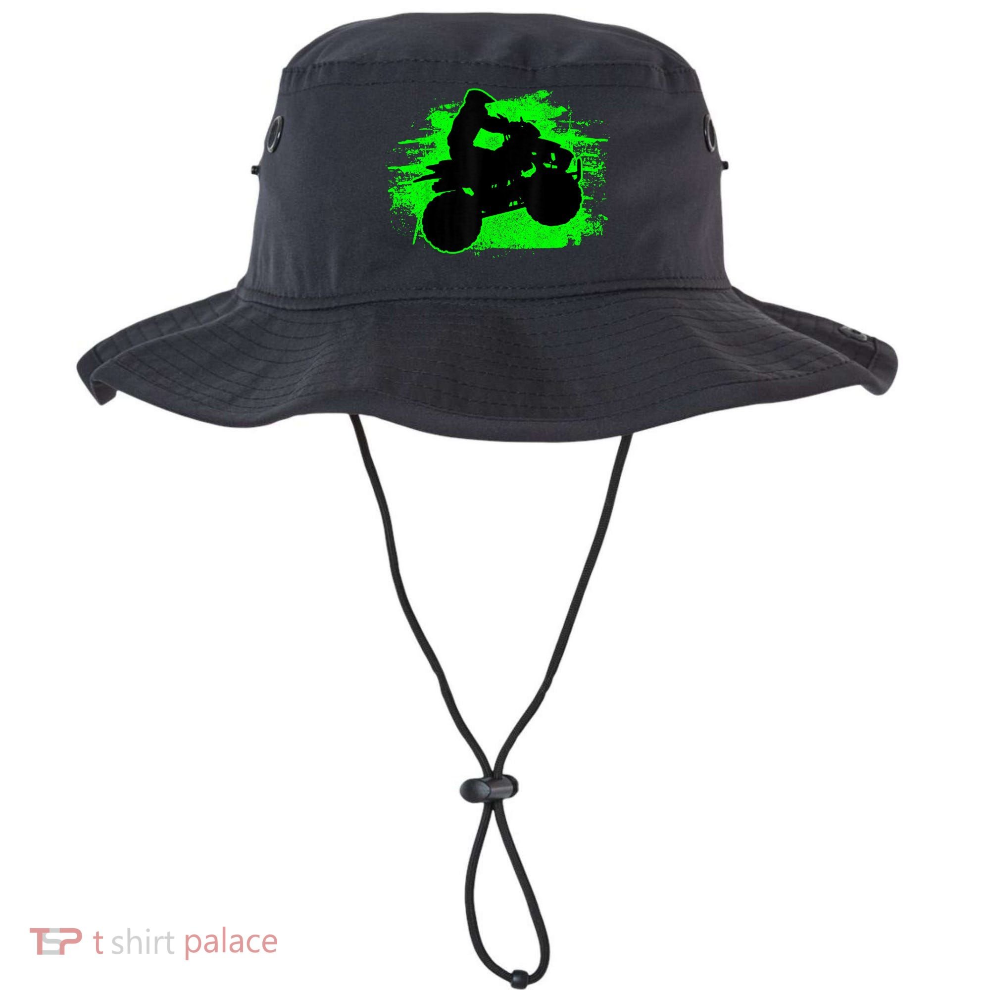 4 Wheeler Quad Bike ATV Riding Gift Men Bucket Hat