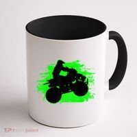 4 Wheeler Quad Bike ATV Riding Gift Men Coffee Mug thumb 1