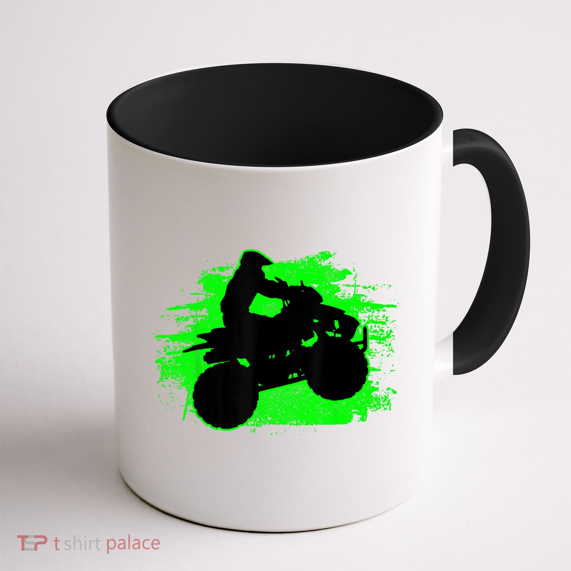 4 Wheeler Quad Bike ATV Riding Gift Men Coffee Mug