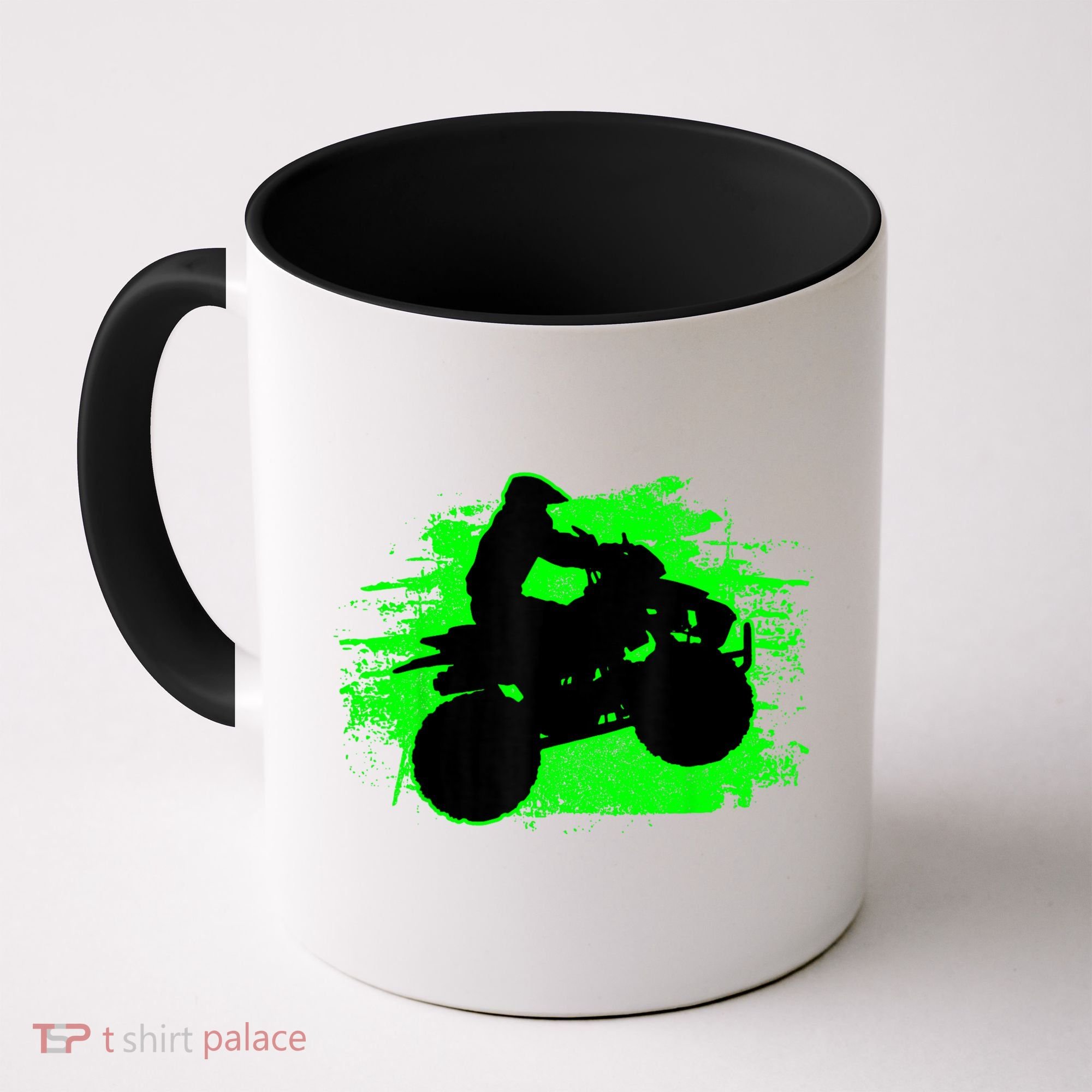 4 Wheeler Quad Bike ATV Riding Gift Men Coffee Mug
