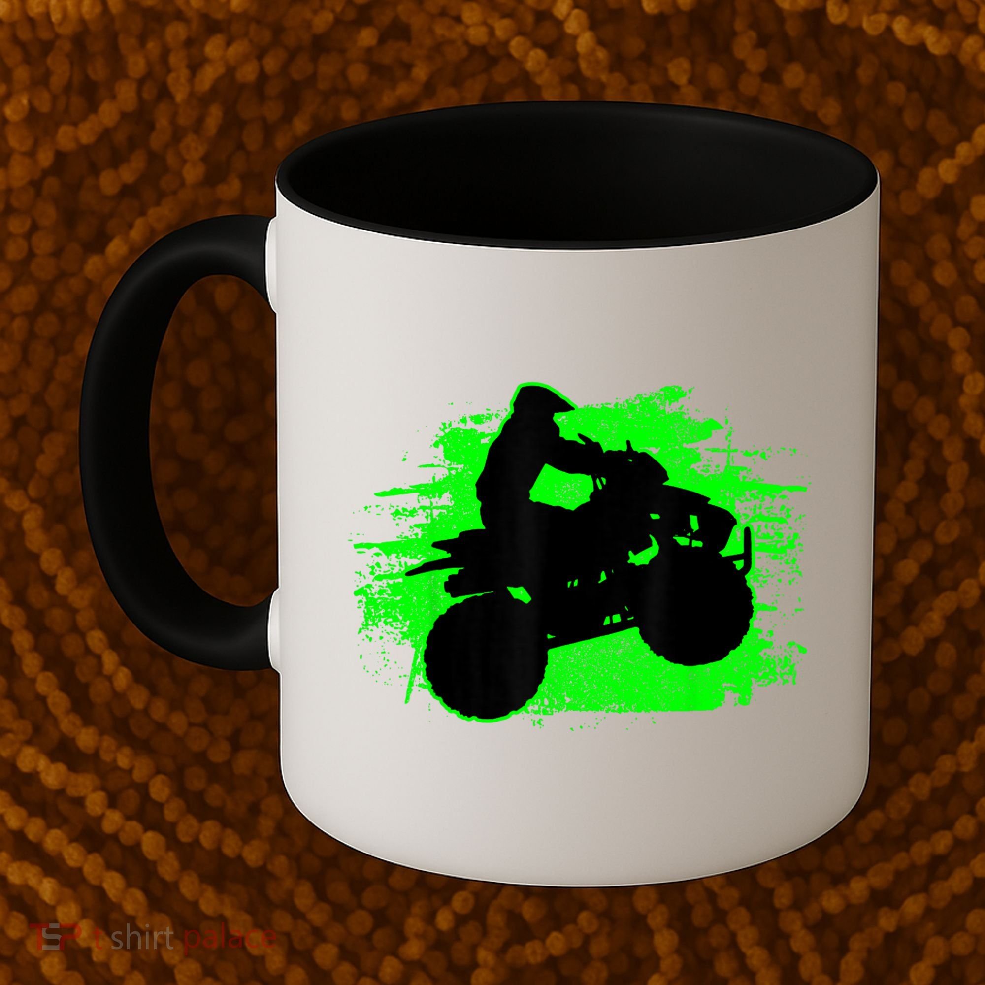 4 Wheeler Quad Bike ATV Riding Gift Men Coffee Mug