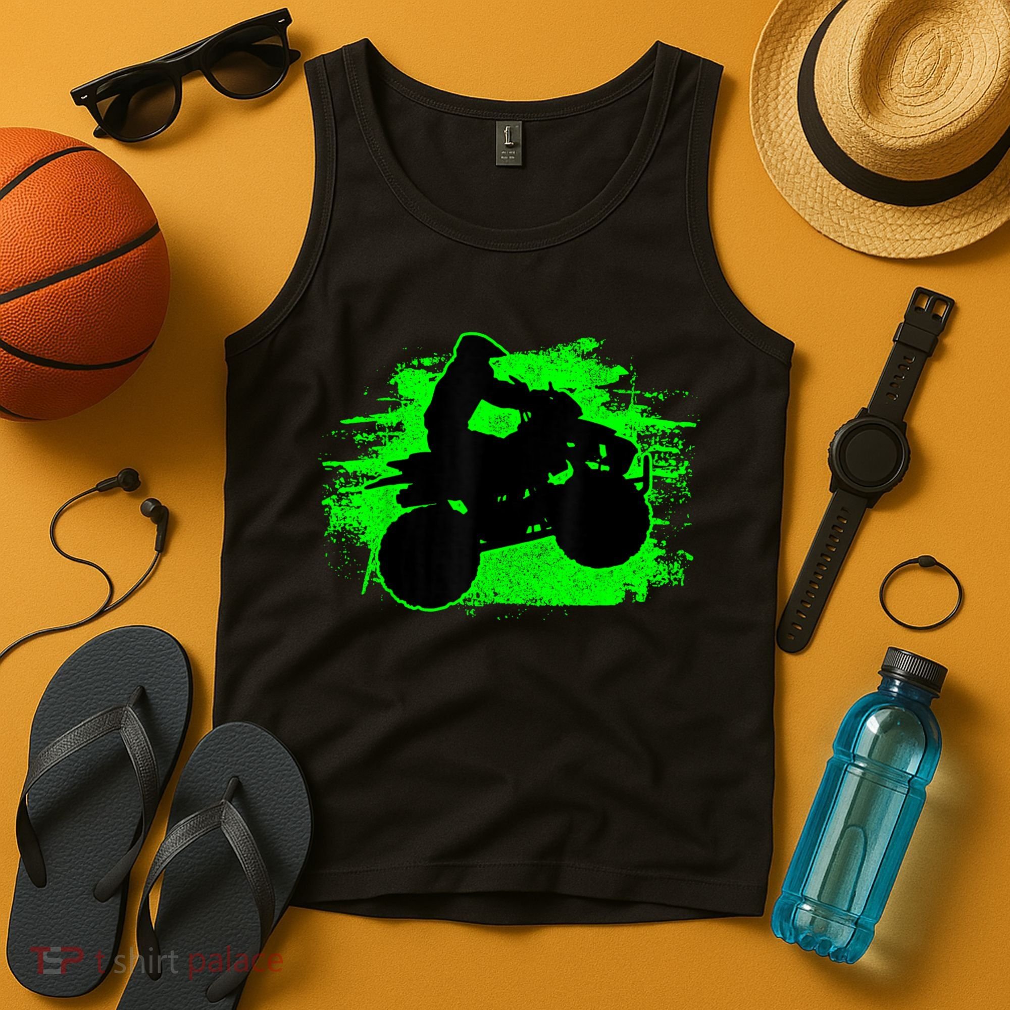 4 Wheeler Quad Bike ATV Riding Gift Men Tank Top