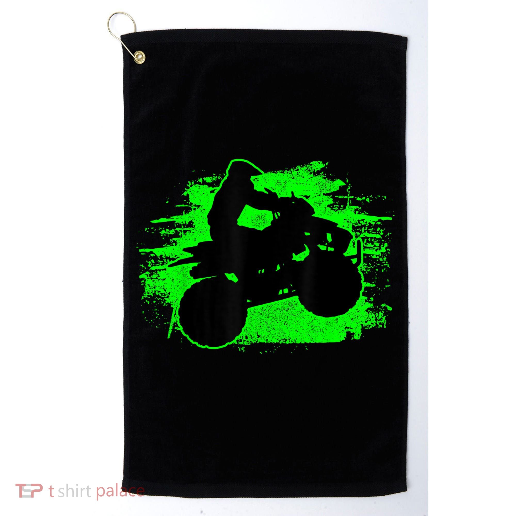 4 Wheeler Quad Bike ATV Riding Gift Men Golf Towel