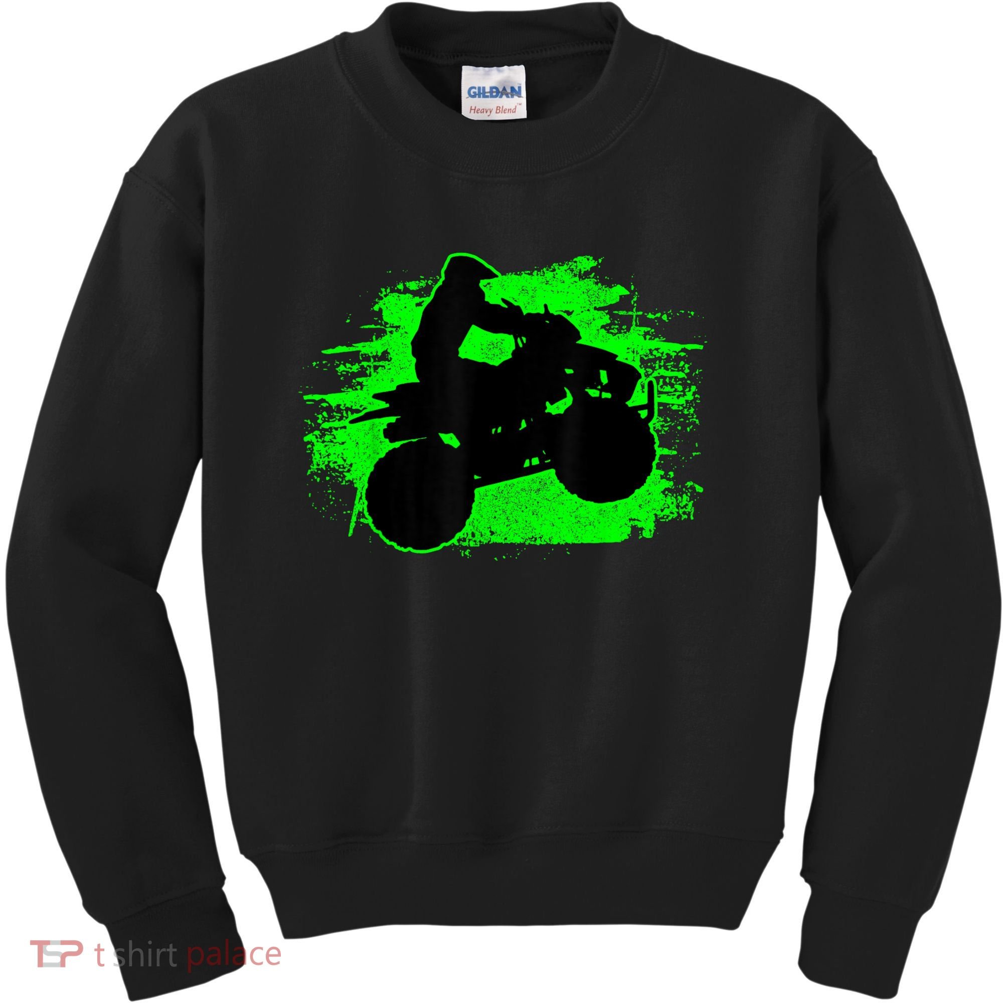 4 Wheeler Quad Bike ATV Riding Gift Men Kids Sweatshirt
