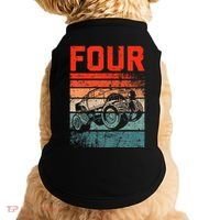 4 Year Old 4th Birthday Monster Truck Doggie Tank thumb 0