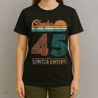 45 Years Old Gifts Chapter 45 Vintage 45th Birthday Retro T-Shirt thumb 4
